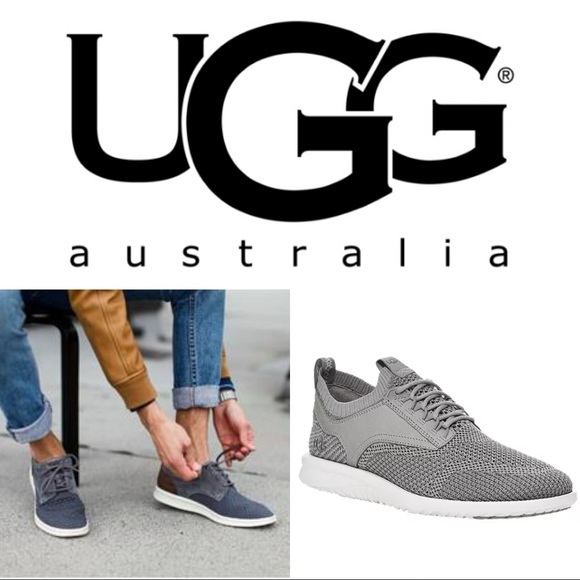 🆕 🖤Men’s UGG leather sneaker🖤🆕 - Picture 1 of 13